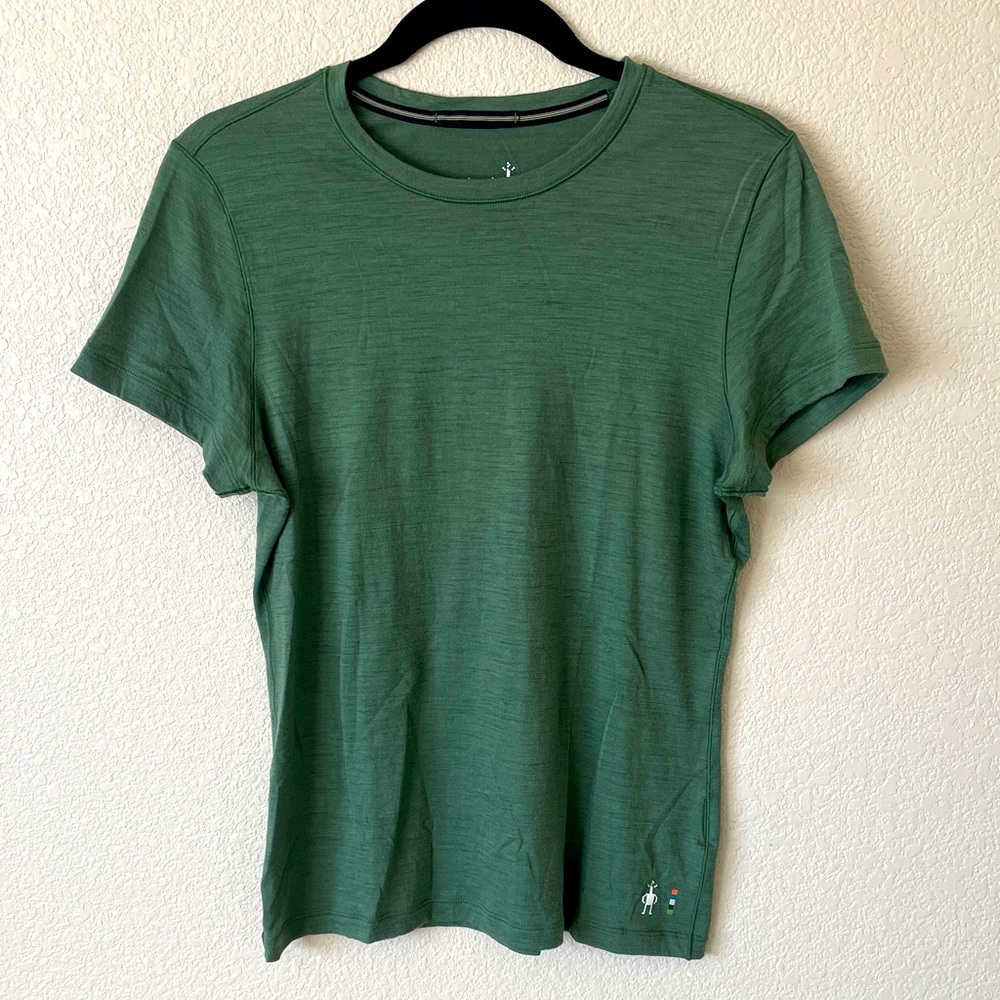 Smartwool Green Short Sleeve Tee